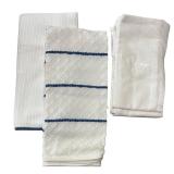 LL - Assorted Blue Kitchen Towels, Dish Cloths & Oven Mitts Bundle
