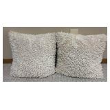 LLB - Accent Pillows - Six Blue & White