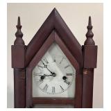 LL - Vintage Waterbury Clock Co. Gothic Steeple Clock
