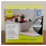 LL - New Food Network Small Bowls with Plastic Tumblers