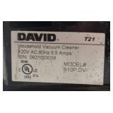 LL - David Vacuum Cleaner - Model: S10P.DV