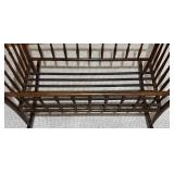 LL - Vintage Wooden Rocking Cradle