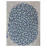 LL - Placemat Collection Assorted Styles: White Embossed Octagons, Blue Damask, Blue Braided Round and More