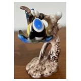 LL - Vintage Goebel Blue Titmouse Bird Figurine
