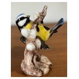LL - Vintage Goebel Blue Titmouse Bird Figurine