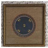 LL - Big Pre-Colombian Style Figurine with 2 Framed Prints