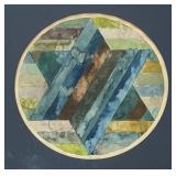 LL - Abstract Geometric Watercolor Painting