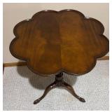 LL - Vintage Reprodux Clover-Top Tilt Table by Bevan Funnell Ltd., Newhaven