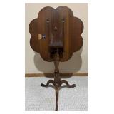 LL - Vintage Reprodux Clover-Top Tilt Table by Bevan Funnell Ltd., Newhaven