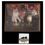 LL - Cat Motif Sue Boettcher Print with Plate