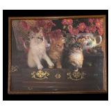 LL - Cat Motif Sue Boettcher Print with Plate