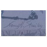 O - Zebra Print by Nancy H. Strailey