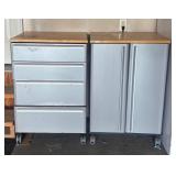 G - Two California Closets Life Storage - Rolling Utility Carts