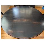 K - Crate & Barrel Round Dining Table and Chairs
