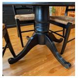 K - Crate & Barrel Round Dining Table and Chairs