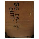 ML - Vintage Mahogany Dining Table Set with 8 Chippendale Style Chairs