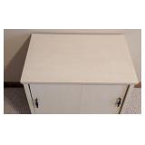 LL - Vintage Painted Storage Cabinet