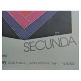 LL - Arthur Secunda Space Warp Collage 1979 Framed Museum Poster