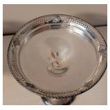 LL - Vintage Sterling Weighted Compote Dishes (Pair)