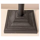 LL - Decorative Bronze Table Lamp, Square Shade