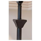 LL - Decorative Bronze Table Lamp, Square Shade