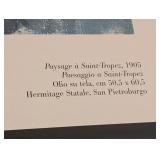 LL - Henri Manguin Paysage à Saint-Tropez, 1905 - Framed Museum Exhibit Print