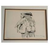 LL - Charles Bragg Visiting Hours Signed & Numbered Framed Print