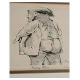 LL - Charles Bragg Visiting Hours Signed & Numbered Framed Print