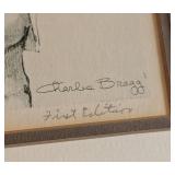 LL - Charles Bragg Visiting Hours Signed & Numbered Framed Print