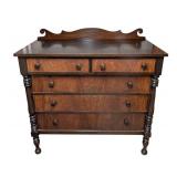 LL - WMA French Vintage Dresser - Dark Wood Finish
