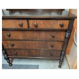 LL - WMA French Vintage Dresser - Dark Wood Finish