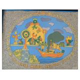 LL - Alexis Akrithakis Poster - Galerie Mikro Keitum Sylt Framed