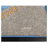 LL - Alexis Akrithakis Poster - Galerie Mikro Keitum Sylt Framed