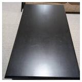 LL - Riverside Black Wood Coffee Table with 2 Drawers