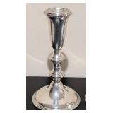 LL - Pair of Vintage Sterling Silver Weighted Candle Holders