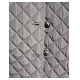 LL - Jones New York Signature Quilted Jacket - Black, Size Small