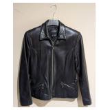 LL - III STATE Leather Jacket - Black - Size S - Moto Style