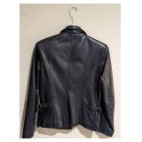 LL - III STATE Leather Jacket - Black - Size S - Moto Style