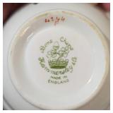 LL - Hammersley & Co Tea Set - 6 Plates 8 Inches Diameter - Made in England