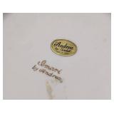 LL - Andrea by Sadek Gold Imari Planter & Dish - Hand Painted - Made in Japan