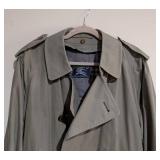 LL - Burberrys London Trench Coat - Khaki, Double-Breasted, Plaid Lining (Men
