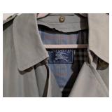 LL - Burberrys London Trench Coat - Khaki, Double-Breasted, Plaid Lining (Men