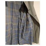 LL - Burberrys London Trench Coat - Khaki, Double-Breasted, Plaid Lining (Men