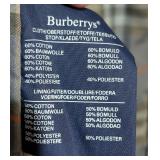 LL - Burberrys London Trench Coat - Khaki, Double-Breasted, Plaid Lining (Men