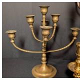 LL - Candleholders - Assorted Brass & Crystal