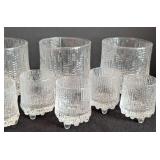 ML - Vintage Iittala Glass Set - 11 Glasses