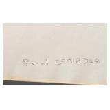 ML - Relief Paper Art- Same Artist as Previous Lot