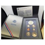 1986 Statue of Liberty Silver Prestige Mint Set in Original U.S. Mint Package with COA - Greysheet Wholesale Value is $91.56