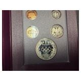 1988 Olympic Silver Prestige Mint Set in Original U.S. Mint Package with COA - Greysheet Wholesale Value is $90.56