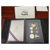 1991 Mount Rushmore Silver Prestige Mint Set in Original U.S. Mint Package with COA - Greysheet Wholesale Value is $99.21